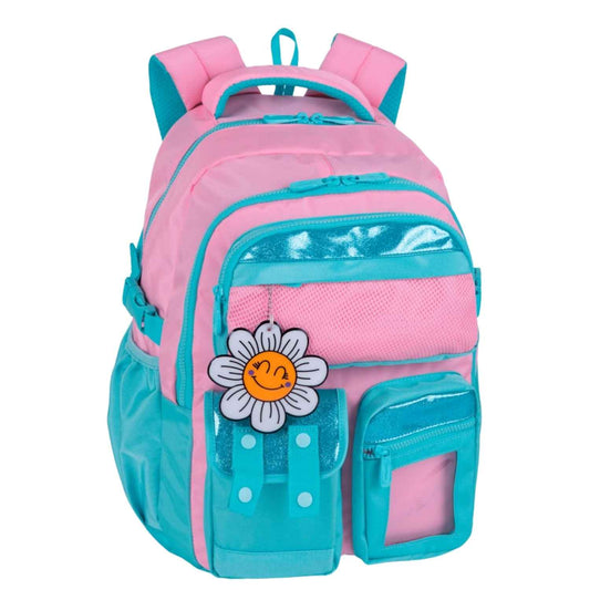 Comprar mochila escolar Sully Blue CoolPack en www.manodesantaoficial.es. Con compartimento para portátil, ergonómica y resistente. ¡Envío rápido!