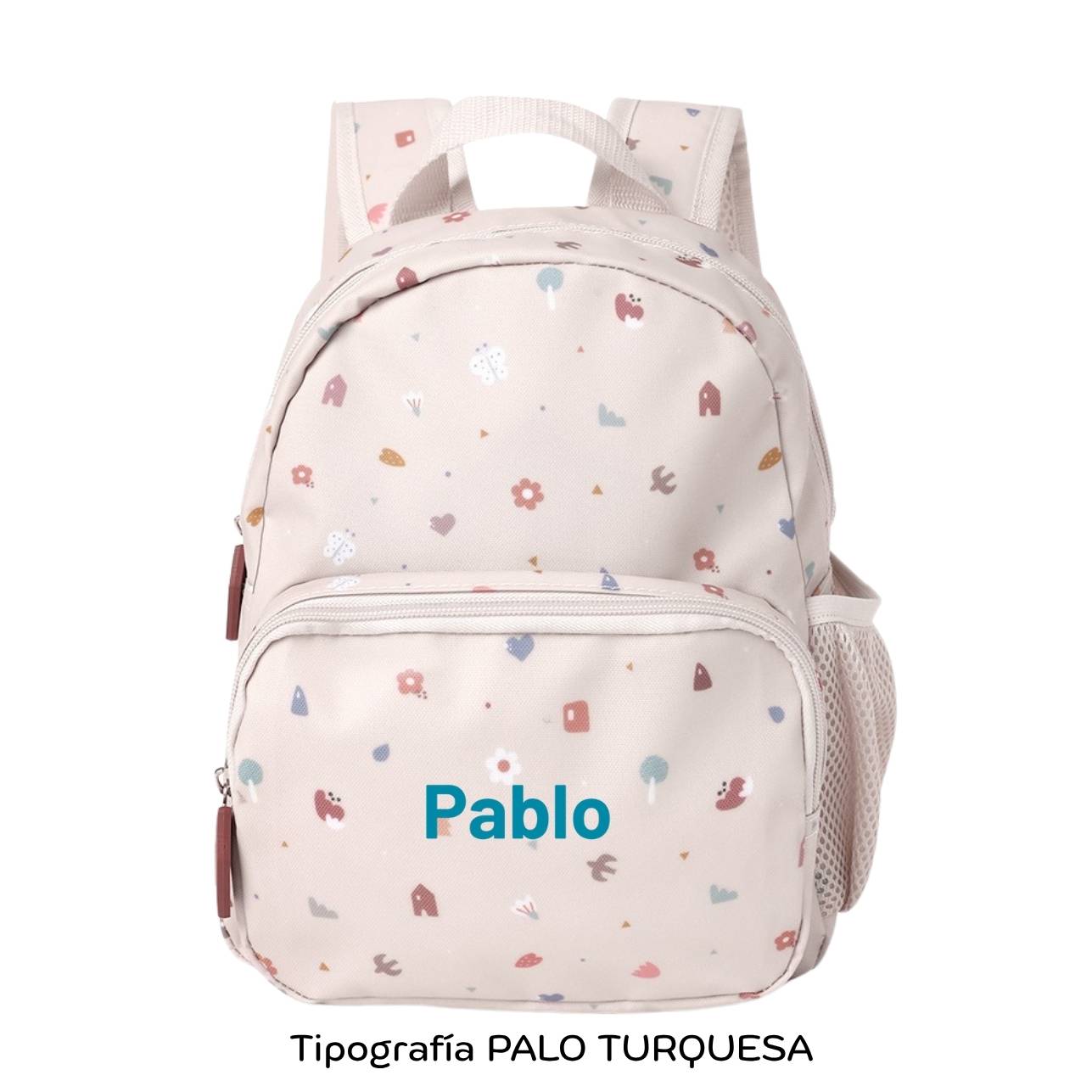 ¡La Mochila Infantil Geometric Nature Personalizable de tutete es perfecta para esos pequeños aventureros en su regreso a clases!&nbsp; esta mochila es un must-have para llevar a la escuela.&nbsp;

¿Por qué son ideales para tu peque? El tamaño pequeño es perfecto para llevar una muda y puede ser personalizado con su nombre. Además, cuenta con un bolsillo frontal para llevar cómodamente su juguete favorito. y uno lateral para poder llevar su botella de agua ¡Ideal para los más pequeños de la familia