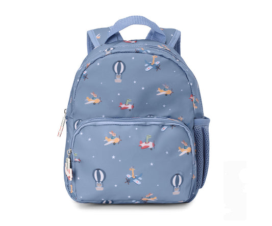 Consigue la mochila infantil Planes personalizable de Tutete en www.manodesantaoficial.es. Mochila impermeable y acolchada ideal para guardería y niños de hasta 5 años. ¡Personalízala con su nombre!