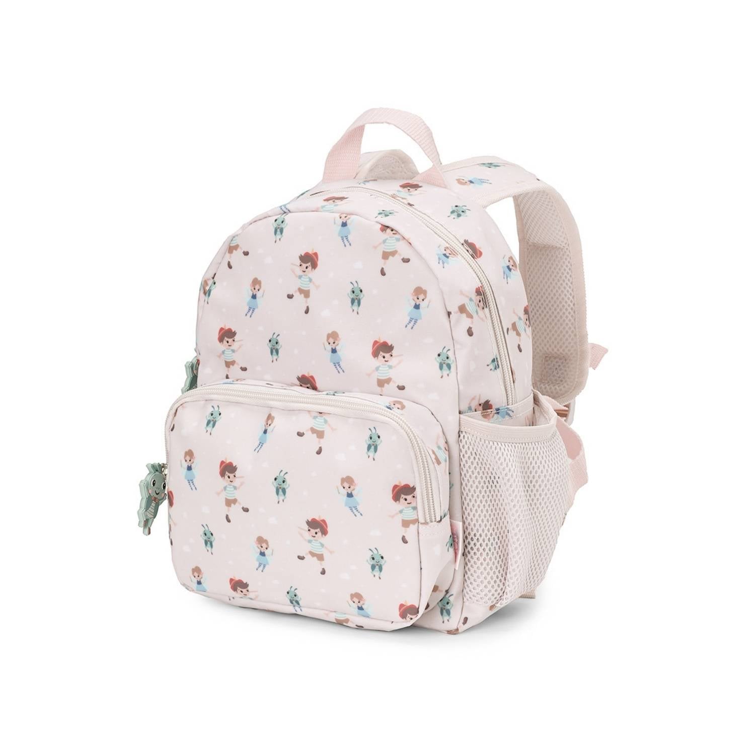 Consigue la mochila infantil Wooden Boy (Pinocho) personalizable de Tutete en www.manodesantaoficial.es. Mochila impermeable y acolchada ideal para guardería y niños de hasta 5 años. ¡Personalízala con su nombre!