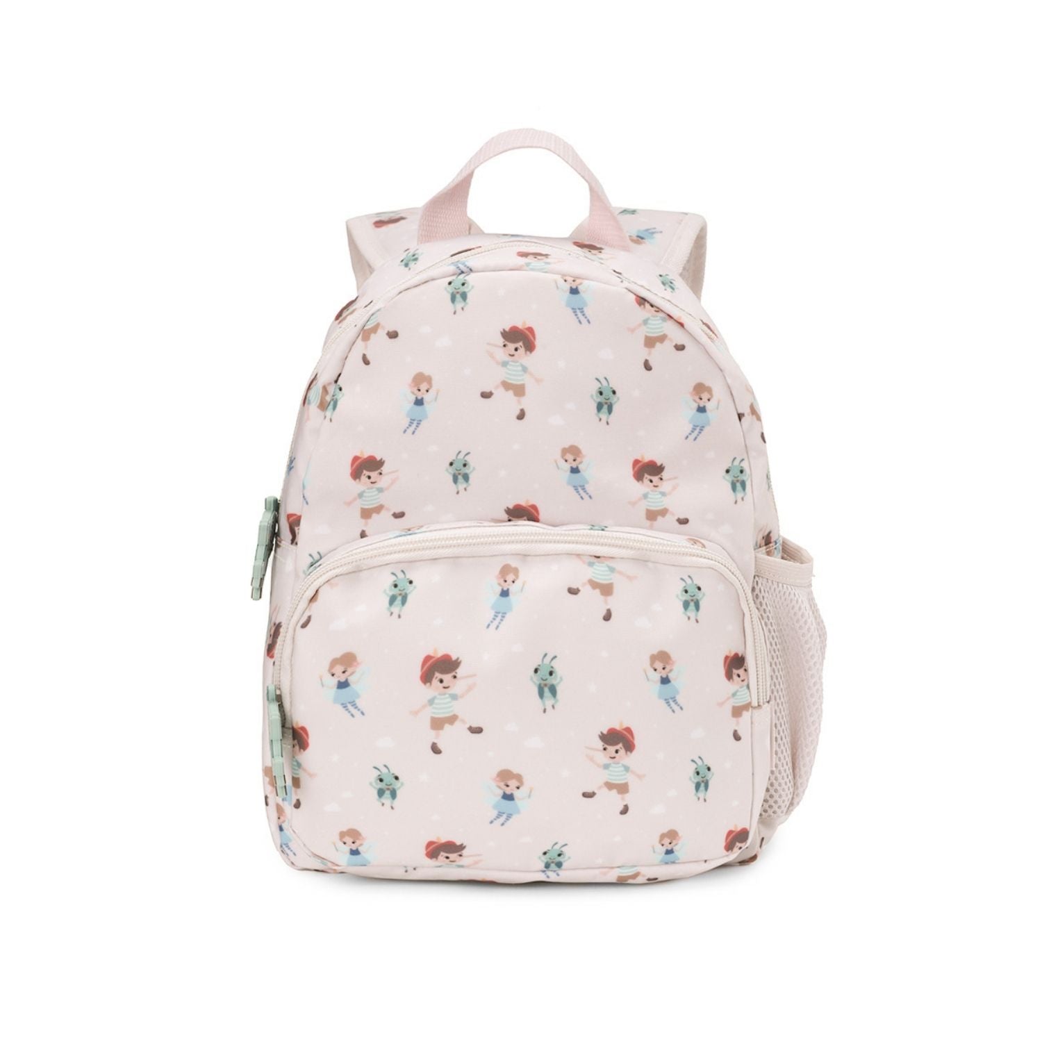 Consigue la mochila infantil Wooden Boy (Pinocho) personalizable de Tutete en www.manodesantaoficial.es. Mochila impermeable y acolchada ideal para guardería y niños de hasta 5 años. ¡Personalízala con su nombre!