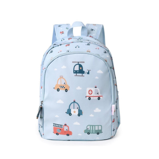 La Mochila Primaria City cars de Tutete está pensada para acompañar a los peques de 5 a 10 años en su día a día escolar, combinando funcionalidad, diseño y comodidad. Perfecta para la primaria o los últimos cursos de infantil, ofrece espacio extra para todo lo que necesitan sin sacrificar ligereza.