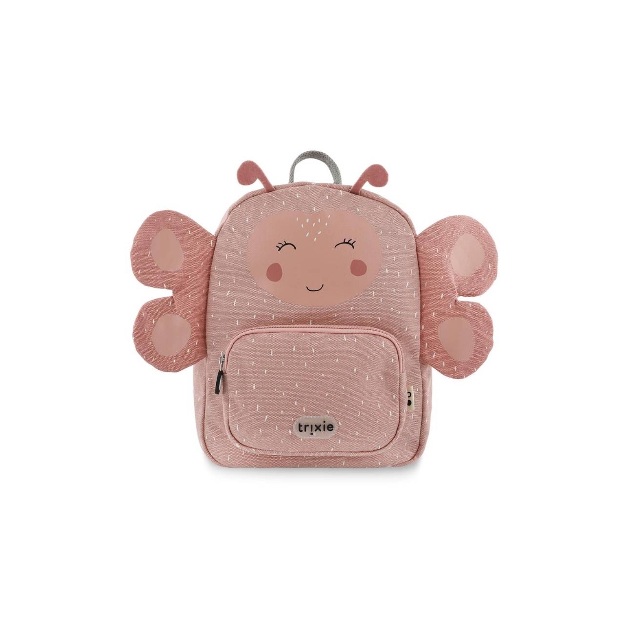 La Mochila Mariposa es mucho más que un accesorio escolar: es el amigo inseparable de tu peque para la guardería, el parque o cualquier pequeña gran aventura. Diseñada pensando en la comodidad, autonomía y seguridad de los más pequeños, es ideal para niños a partir de 0-3 años, etapa de escuelita infantil.

Con su divertido diseño de mariposa y tamaño adaptado a manos pequeñas, esta mochila combina funcionalidad con mucha personalidad. Dispone de un amplio compartimento principal y un bolsillo delantero ind