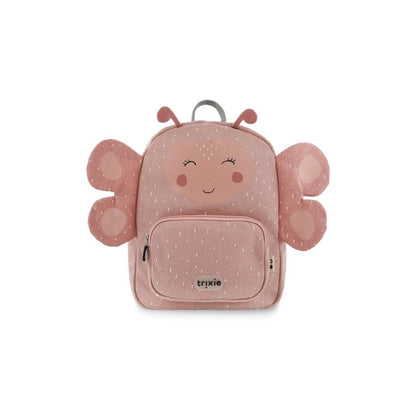 La Mochila Mariposa es mucho más que un accesorio escolar: es el amigo inseparable de tu peque para la guardería, el parque o cualquier pequeña gran aventura. Diseñada pensando en la comodidad, autonomía y seguridad de los más pequeños, es ideal para niños a partir de 0-3 años, etapa de escuelita infantil.

Con su divertido diseño de mariposa y tamaño adaptado a manos pequeñas, esta mochila combina funcionalidad con mucha personalidad. Dispone de un amplio compartimento principal y un bolsillo delantero ind