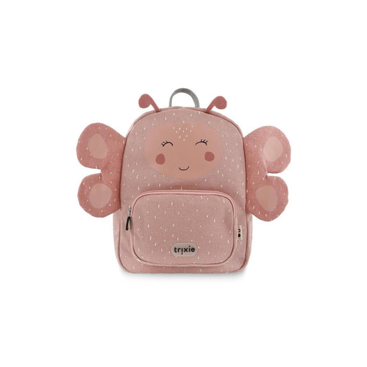 La Mochila Mariposa es mucho más que un accesorio escolar: es el amigo inseparable de tu peque para la guardería, el parque o cualquier pequeña gran aventura. Diseñada pensando en la comodidad, autonomía y seguridad de los más pequeños, es ideal para niños a partir de 0-3 años, etapa de escuelita infantil.

Con su divertido diseño de mariposa y tamaño adaptado a manos pequeñas, esta mochila combina funcionalidad con mucha personalidad. Dispone de un amplio compartimento principal y un bolsillo delantero ind
