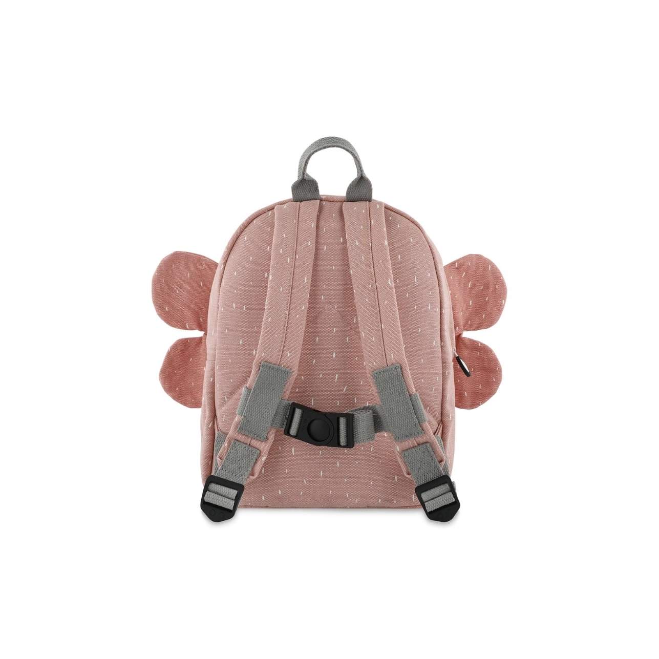 La Mochila Mariposa es mucho más que un accesorio escolar: es el amigo inseparable de tu peque para la guardería, el parque o cualquier pequeña gran aventura. Diseñada pensando en la comodidad, autonomía y seguridad de los más pequeños, es ideal para niños a partir de 0-3 años, etapa de escuelita infantil.

Con su divertido diseño de mariposa y tamaño adaptado a manos pequeñas, esta mochila combina funcionalidad con mucha personalidad. Dispone de un amplio compartimento principal y un bolsillo delantero ind