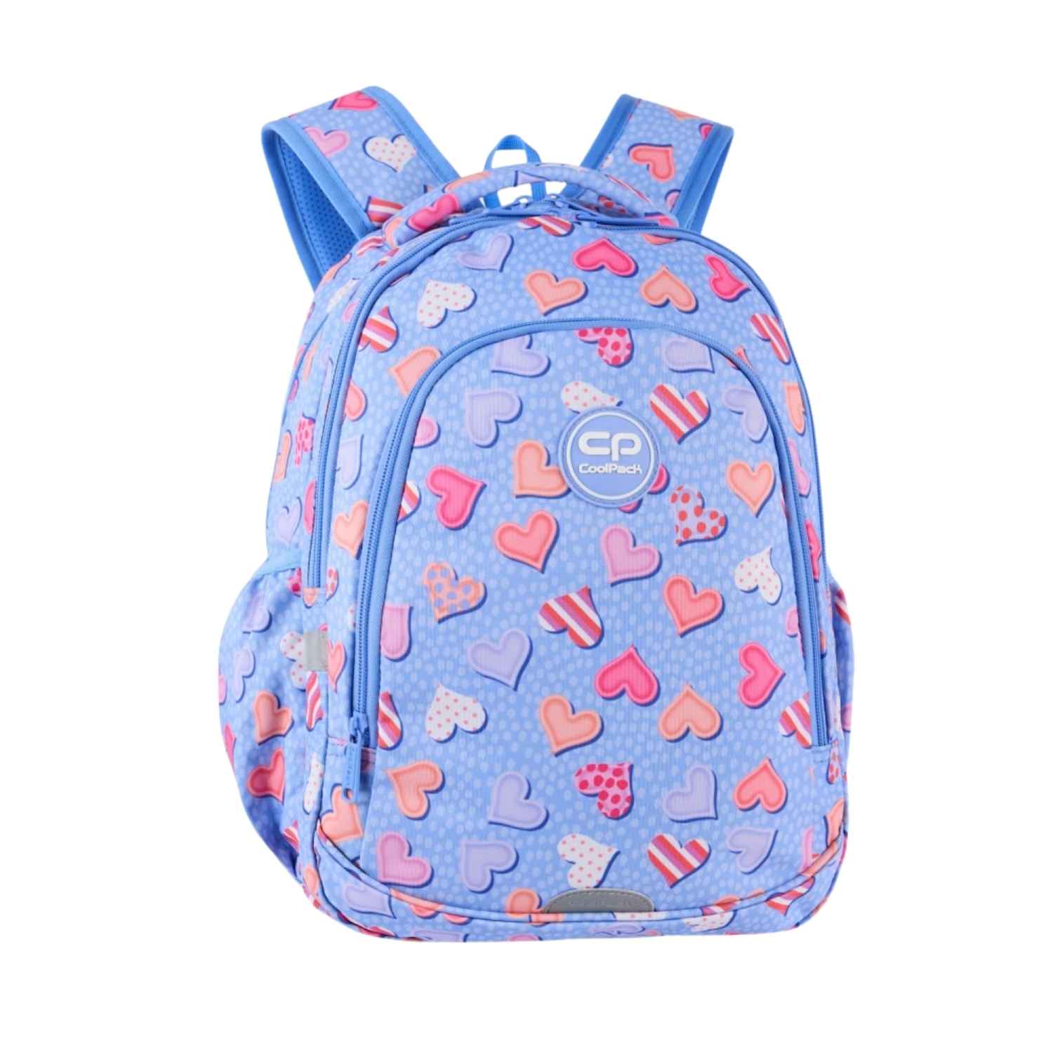 Comprar mochila escolar PRIME biscuit hearts CoolPack en www.manodesantaoficial.es. Ultraligera, repelente al agua, 21L y con bolsa térmica. ¡Envío rápido!