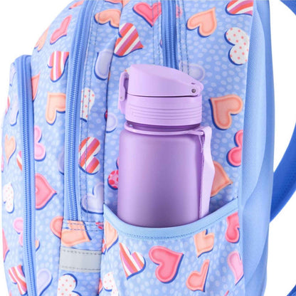 Comprar mochila escolar PRIME biscuit hearts CoolPack en www.manodesantaoficial.es. Ultraligera, repelente al agua, 21L y con bolsa térmica. ¡Envío rápido!