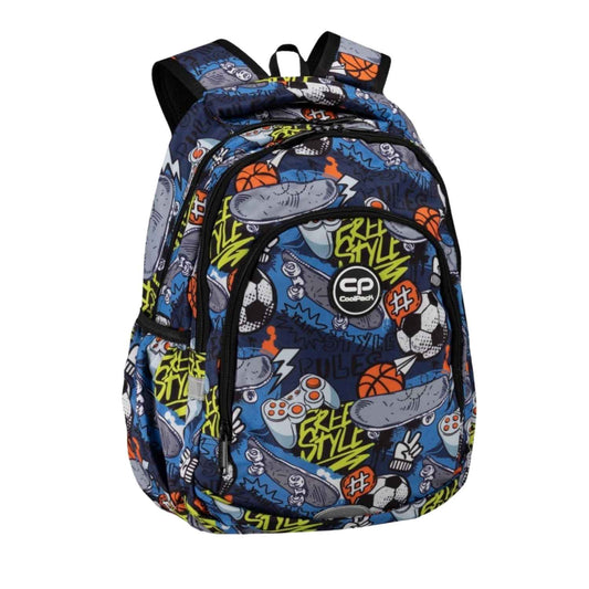 Comprar mochila escolar PRIME Hobby CoolPack en www.manodesantaoficial.es. Ultraligera, repelente al agua, 21L y con bolsa térmica. ¡Envío rápido!