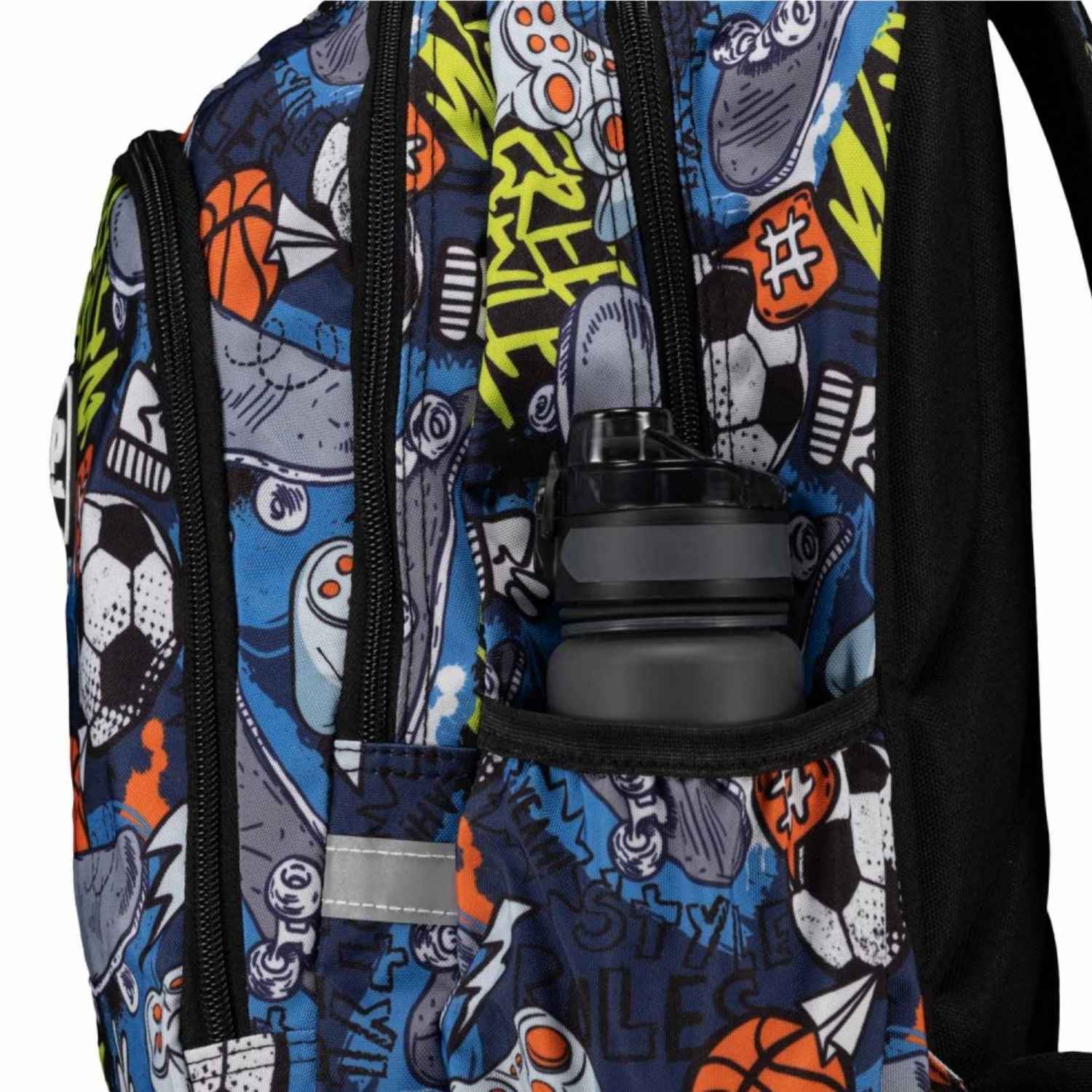 Comprar mochila escolar PRIME Hobby CoolPack en www.manodesantaoficial.es. Ultraligera, repelente al agua, 21L y con bolsa térmica. ¡Envío rápido!