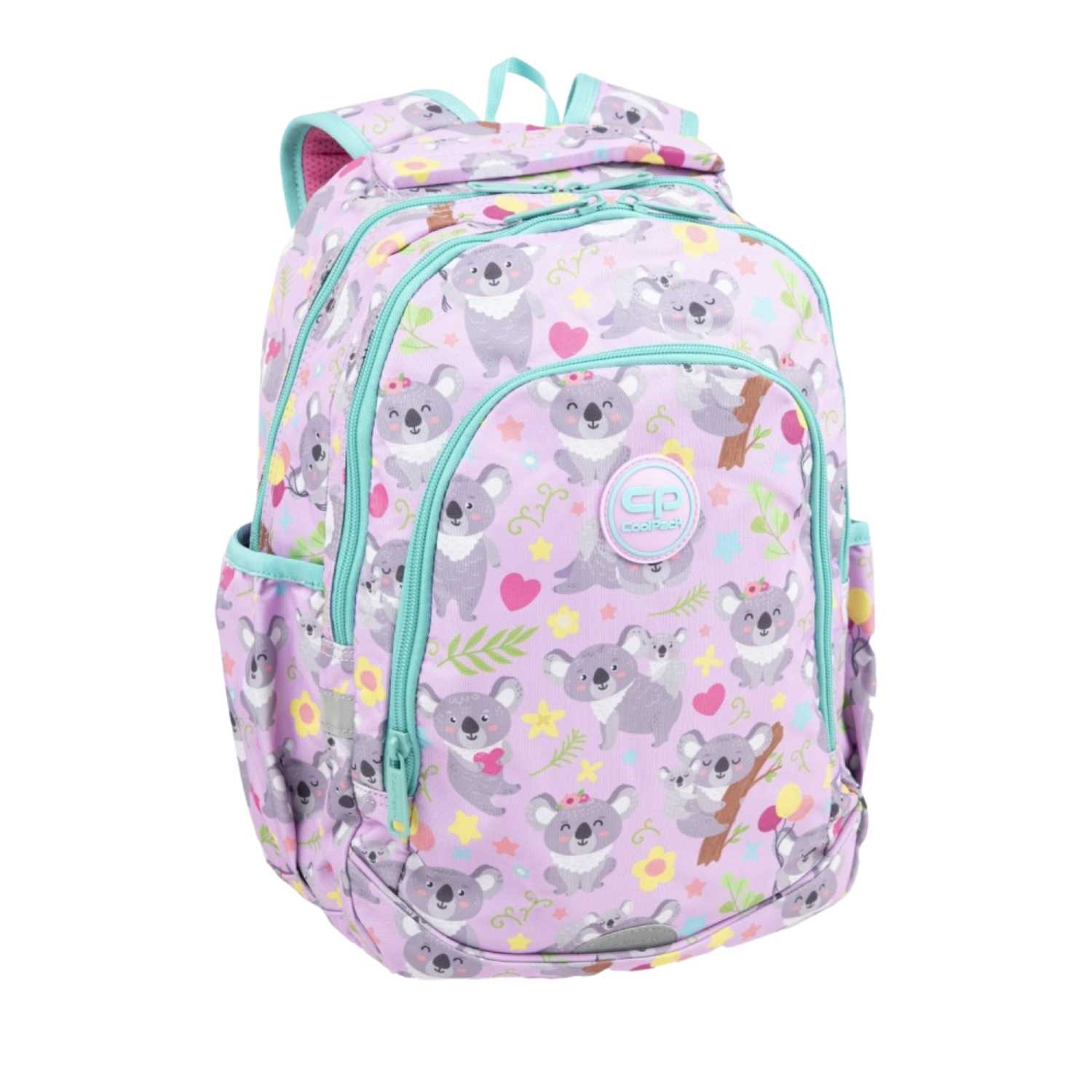 Comprar mochila escolar PRIME Koala Flores CoolPack en www.manodesantaoficial.es. Ultraligera, repelente al agua, 21L y con bolsa térmica. ¡Envío rápido!