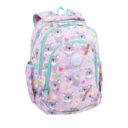 Comprar mochila escolar PRIME Koala Flores CoolPack en www.manodesantaoficial.es. Ultraligera, repelente al agua, 21L y con bolsa térmica. ¡Envío rápido!