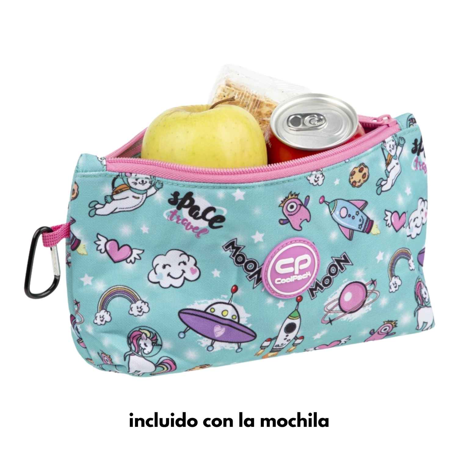 Comprar mochila escolar PRIME pastel Spce CoolPack en www.manodesantaoficial.es. Ultraligera, repelente al agua, 21L y con bolsa térmica. ¡Envío rápido!