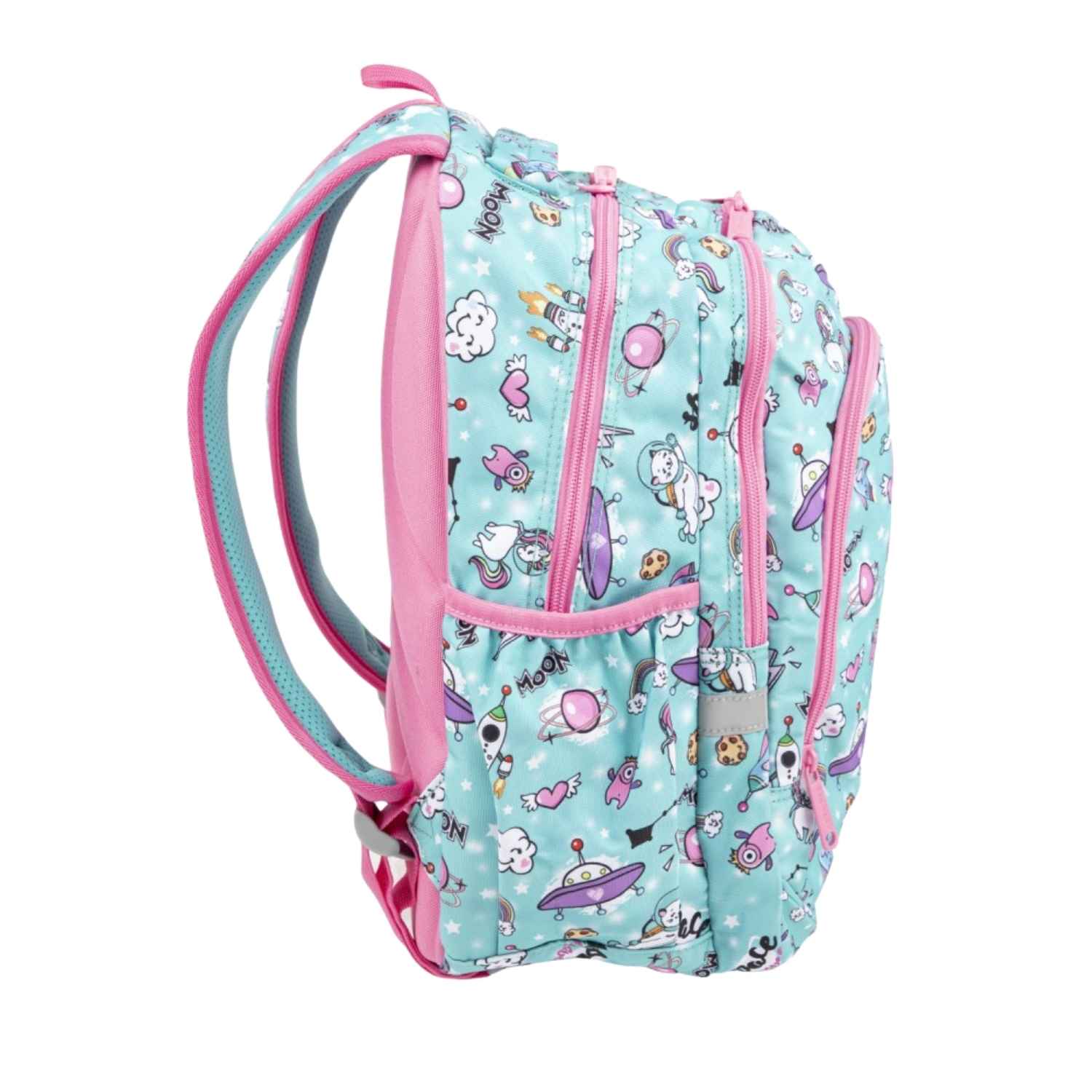 Comprar mochila escolar PRIME pastel Spce CoolPack en www.manodesantaoficial.es. Ultraligera, repelente al agua, 21L y con bolsa térmica. ¡Envío rápido!