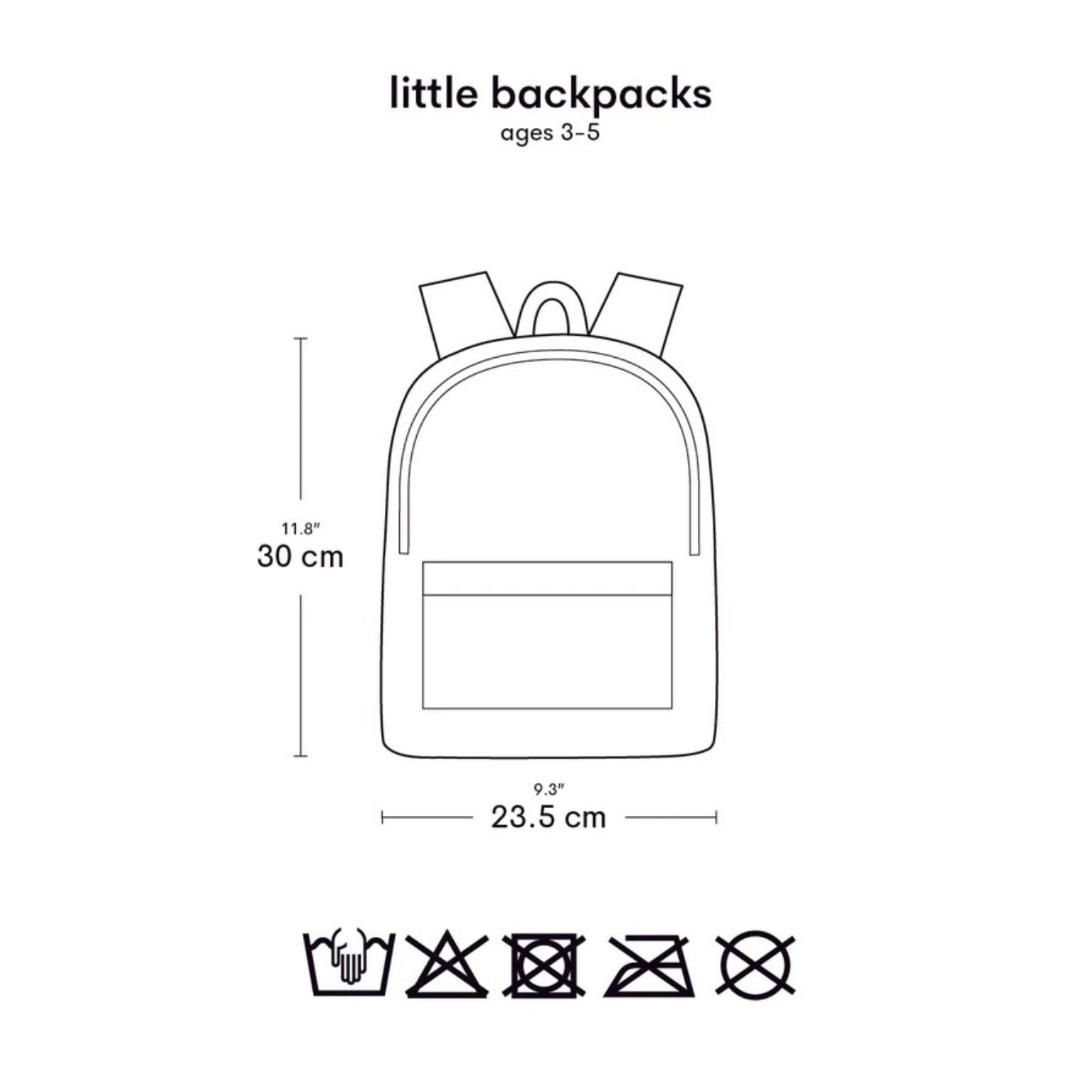Comprar mochila infantil A Little Lovely Company en www.manodesantaoficial.es. Ideal para guardería (12-36 meses), 7L y ergonómica. ¡Envío rápido!