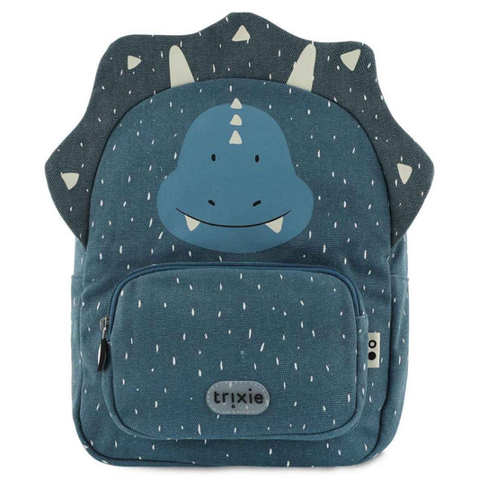 La mochila infantil Triceratops Trixie está diseñada pensando en la comodidad, la autonomía y el estilo de los más pequeños. Ideal para la etapa de infantil o preescolar, cuenta con tirantes acolchados y ajustables, además de una correa en el pecho que mantiene la mochila en su sitio sin que se resbale.