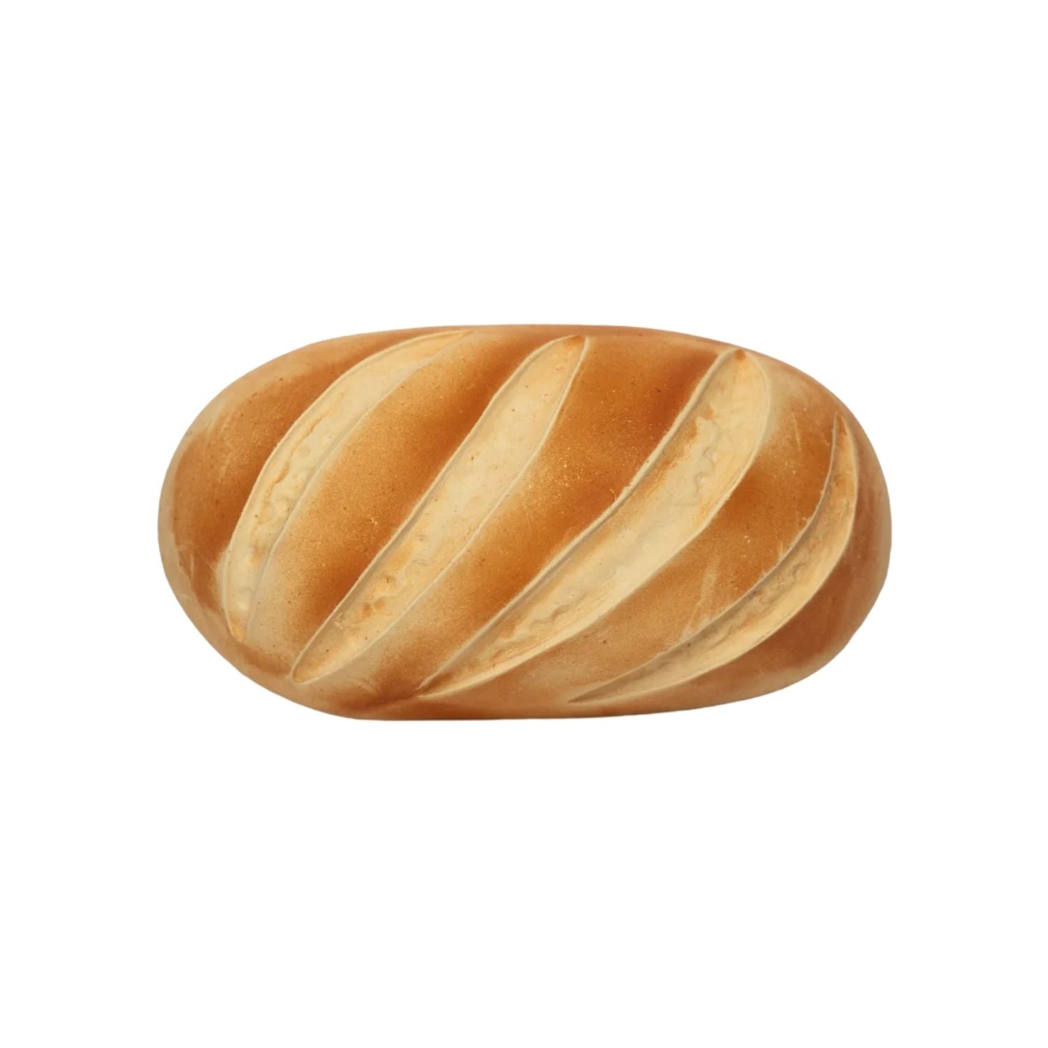Consigue el mordedor de caucho natural Susi le Baguette en www.manodesantaoficial.es. Juguete de dentición ecológico, seguro y sin agujeros para bebés, ideal para el baño y el estímulo sensorial.