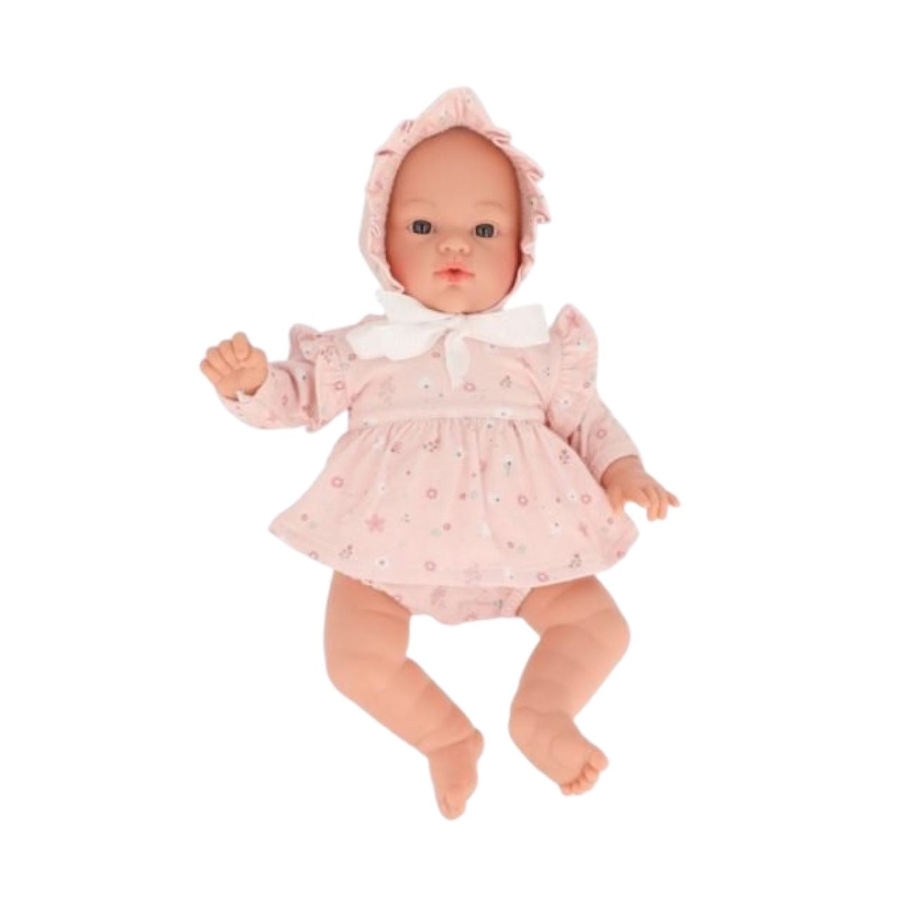 Muñeco Bebé Helena Pink Flowers – Monnëka 🌸

Edad recomendada: A partir de 3 años
Medida: 34 cm
Incluye: Muñeco Helena, vestido floral en tonos rosa y gorrito a juego