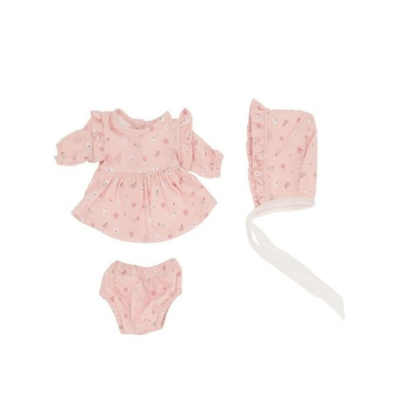 Muñeco Bebé Helena Pink Flowers – Monnëka 🌸

Edad recomendada: A partir de 3 años
Medida: 34 cm
Incluye: Muñeco Helena, vestido floral en tonos rosa y gorrito a juego