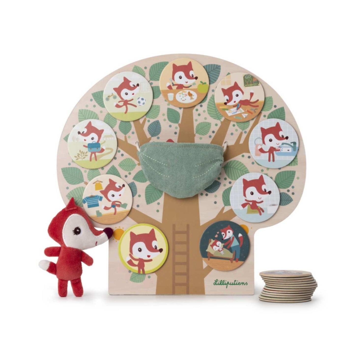 Meta descripción: 🦊 Organiza el día de forma lúdica con el Árbol Magnético de Alicia. 🌳 El tablero de rutinas ideal para niños en www.manodesantaoficial.es. ¡Haz que su día sea una aventura! ✨