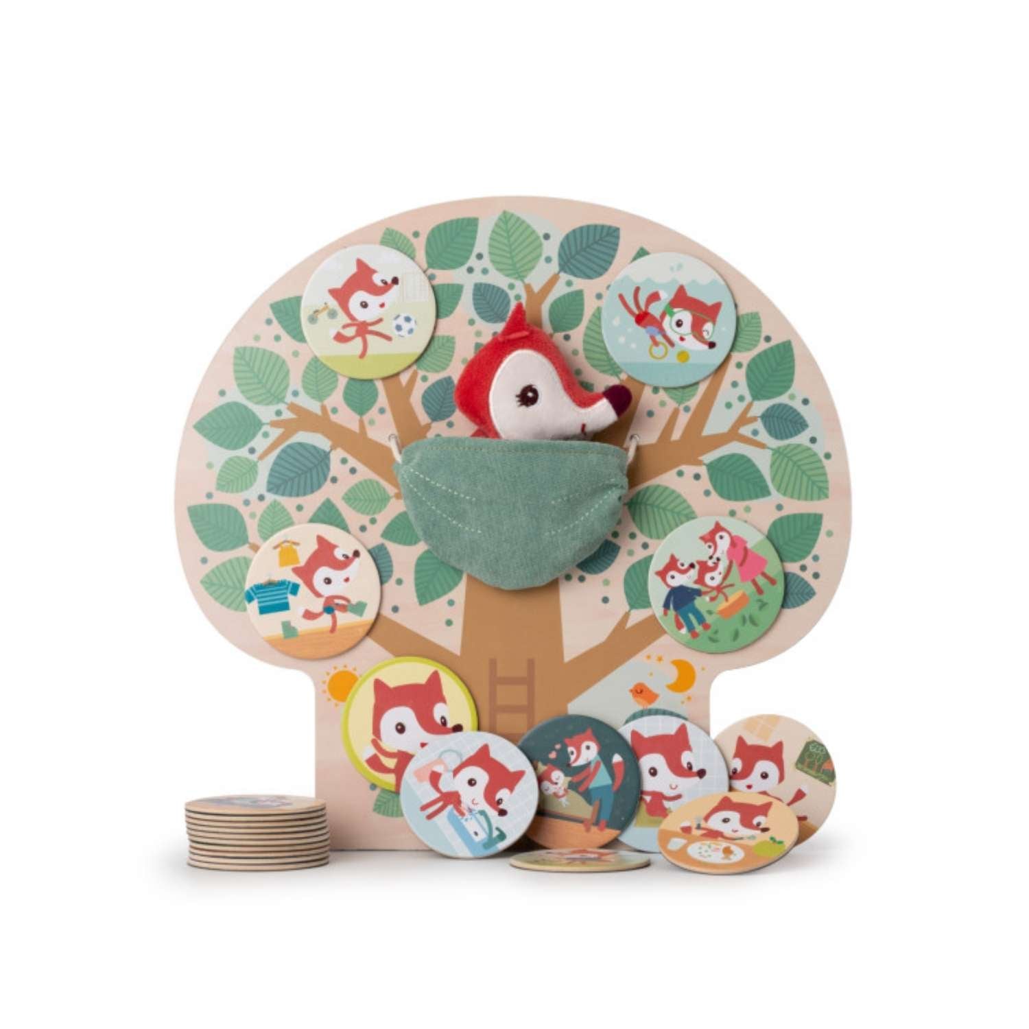 Meta descripción: 🦊 Organiza el día de forma lúdica con el Árbol Magnético de Alicia. 🌳 El tablero de rutinas ideal para niños en www.manodesantaoficial.es. ¡Haz que su día sea una aventura! ✨