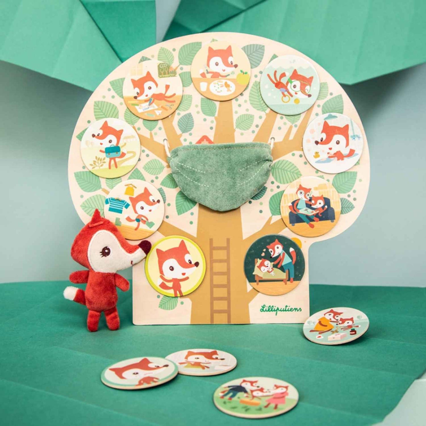 Meta descripción: 🦊 Organiza el día de forma lúdica con el Árbol Magnético de Alicia. 🌳 El tablero de rutinas ideal para niños en www.manodesantaoficial.es. ¡Haz que su día sea una aventura! ✨