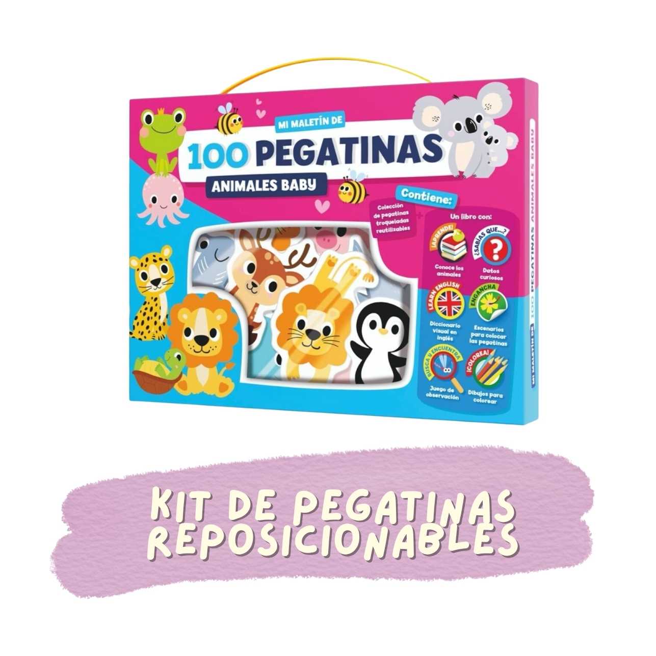 PequeBox - Kit de juegos sin pantallas para restaurantes 2-3 años