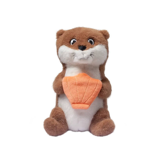 Compra el Peluche Sonoro FABA Mimos y abrazos con Marta la nutria. Cuentos en rima sobre desapego y sonidos relajantes para dormir sin pantallas.
