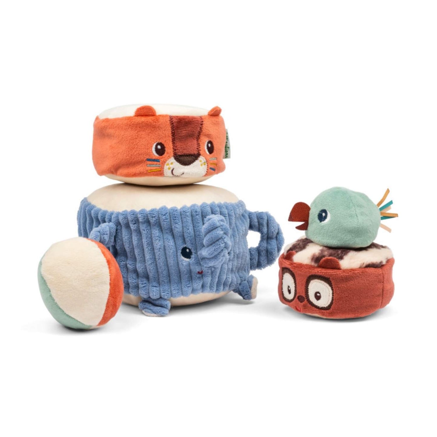 Meta descripción: 🐘 ¡Haz temblar la selva con la Pirámide de Albert! Juguete sensorial de tela con sonidos y texturas. 🦁 Estimula la coordinación de tu bebé en www.manodesantaoficial.es. ✨