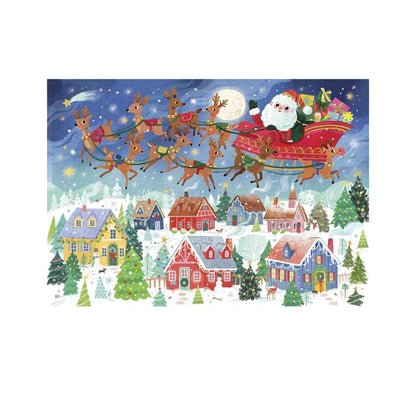  Puzzle Navidad 100 piezas – Crocodile Creek

Edad recomendada: A partir de 5 años (bajo supervisión de un adulto)
Dimensiones del puzzle montado: 30 x 43 cm
Piezas: 100 (forma clásica)
Materiales sostenibles:
✔ Hecho con papel reciclado 100% post-consumo
✔ Tintas a base de soja
✔ Recubrimiento al agua 