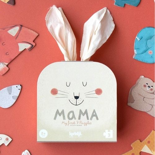 Un Abrazo de Diversión para los Más Pequeños

Descubre el entrañable y educativo puzzle "Mamá" de Londji, una pieza perfecta para los más pequeños de la casa. Este juego de 7 puzzles de 3 piezas grandes presenta adorables ilustraciones de animales abrazando a sus crías, un vínculo natural y tierno que fascinará a los niños mientras desarrollan su motricidad y habilidades cognitivas.