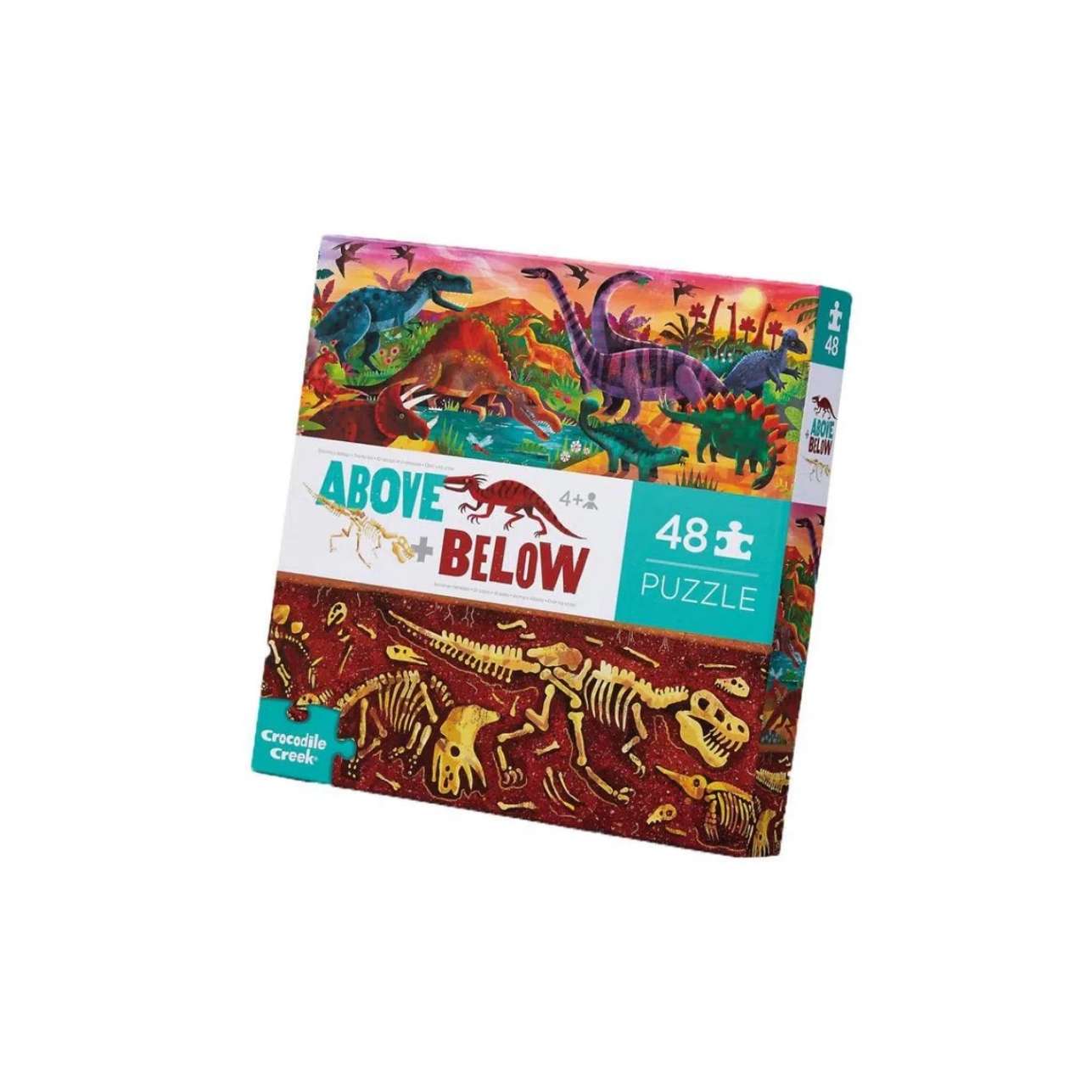 🦖 Puzzle Gigante de Suelo "Backyard Discovery – Dinosaurios: Arriba y Abajo" | Crocodile Creek

Edad recomendada: A partir de 4 años
Dimensiones: 50 x 68 cm | Piezas: 48