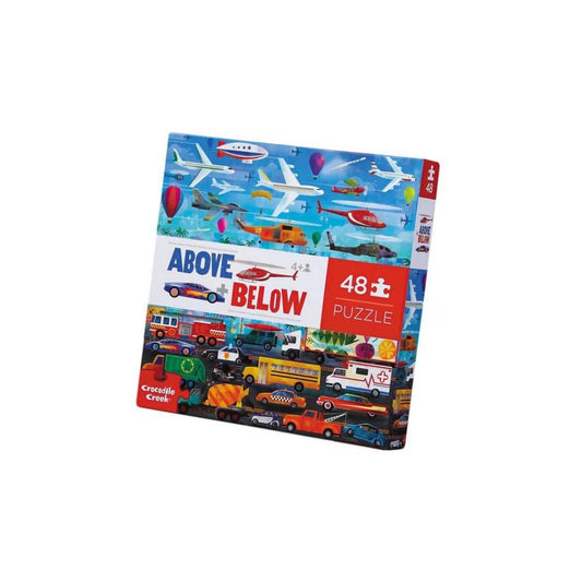 🧩 Puzzle Gigante de Suelo "Arriba y Abajo – Cosas que se Mueven" | Crocodile Creek

Edad recomendada: A partir de 3 años
Dimensiones: 50 x 68 cm aprox.
Piezas: 48
