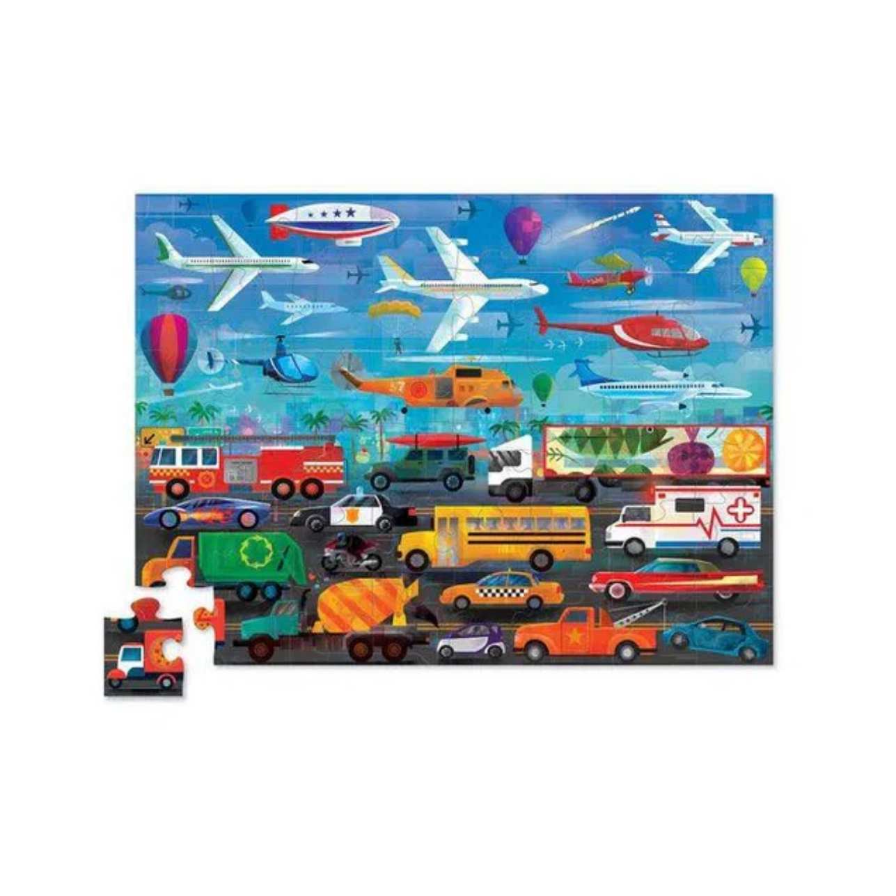 🧩 Puzzle Gigante de Suelo "Arriba y Abajo – Cosas que se Mueven" | Crocodile Creek

Edad recomendada: A partir de 3 años
Dimensiones: 50 x 68 cm aprox.
Piezas: 48