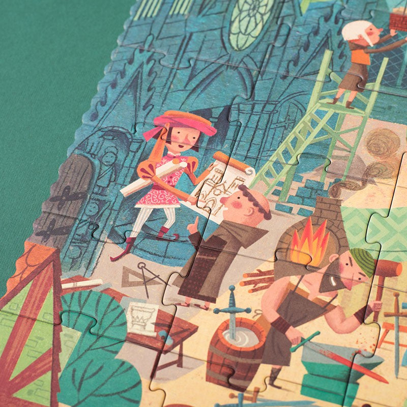 Puzzle Medieval Times: Viaje al Corazón del Castillo LONDJI