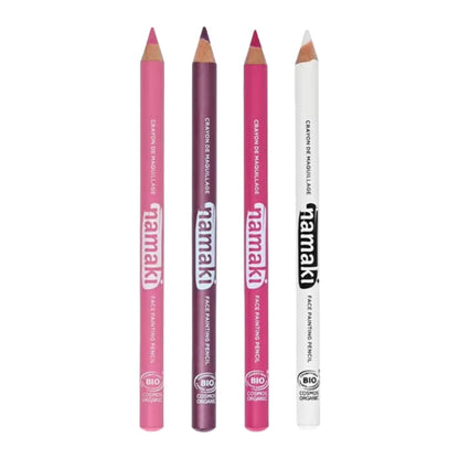 Keywords: maquillaje infantil natural, Namaki, maquillaje ecológico niños, lápices maquillaje fantasía, Mano de Santa, cosmética infantil orgánica, regalos cumpleaños originales.

Meta descripción: 🎨 Compra los Lápices de Maquillaje Natural Namaki en Mano de Santa. 🌿 4 colores ecológicos, seguros y fáciles de lavar. ¡Creatividad para niños en www.manodesantaoficial.es!