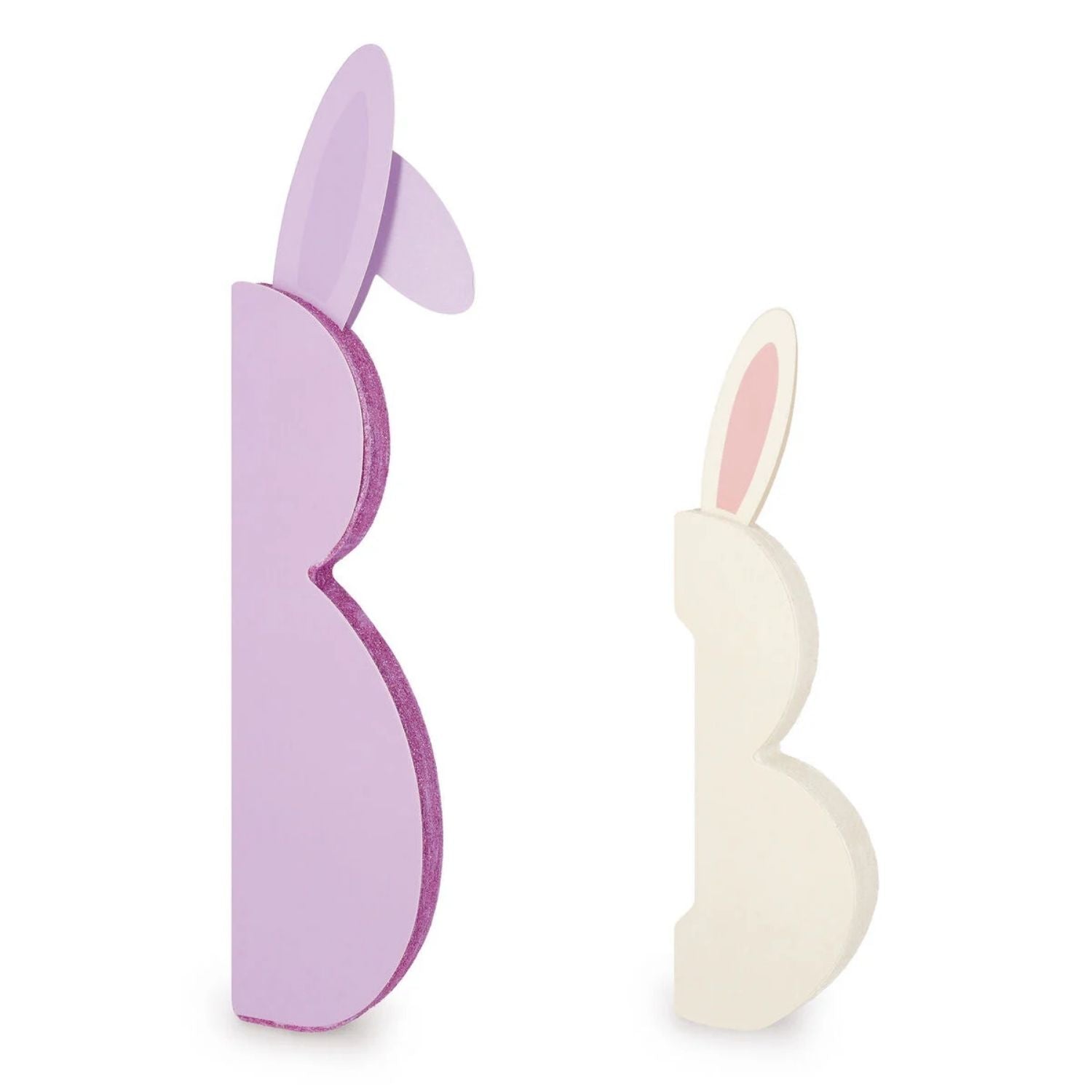 Compra el Set de 2 Conejitos Plegables de Papel Hoppy Easter de Legami. Con cierre magnético, efecto nido de abeja y detalles de purpurina. La decoración de Pascua perfecta y fácil de guardar.