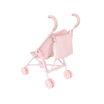 Silla de paseo plegable para muñecas de hasta 40 cm con bolso personalizable con bordado. Ligera, resistente y desenfundable. ¡Hazla única aquí!