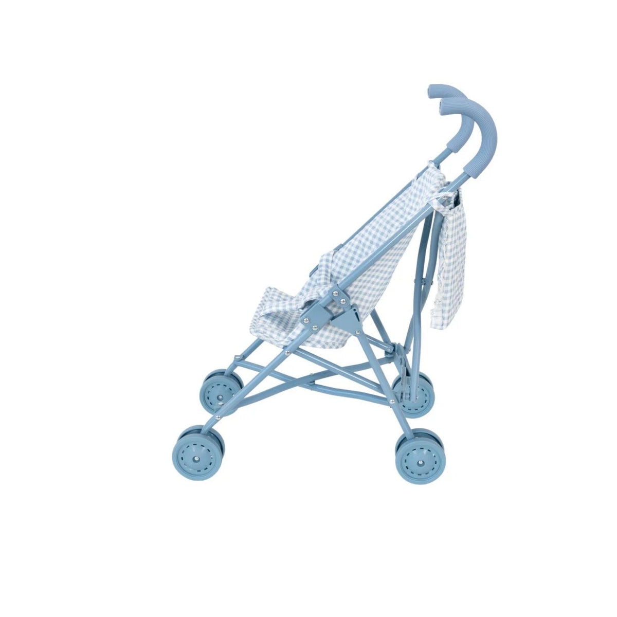 Silla de paseo plegable para muñecas de hasta 40 cm con bolso personalizable con bordado. Ligera, resistente y desenfundable. ¡Hazla única aquí!