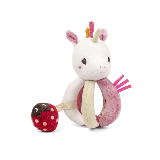 🦄 Sonajero de Actividades con Asas – Unicornio Lena &amp; Mariquita | Lilliputiens

Edad recomendada: A partir de 6 meses

Medidas: 11 x 11 x 21 cm

Material: 100% poliéster – Lavable a máquina a 30°
