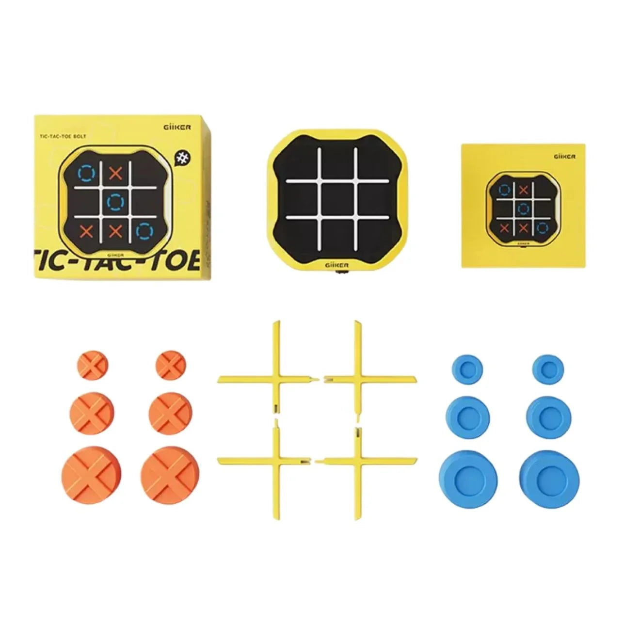 Tic Tac Toe Bolt Amarillo – Juego electrónico 3 en Raya, con luz y sonidos

Edad recomendada: A partir de 5 años
Medidas aproximadas: Formato bolsillo
Incluye: 1 dispositivo electrónico + fichas físicas + tablero interior
Funciona con: 2 pilas AA (no incluidas)