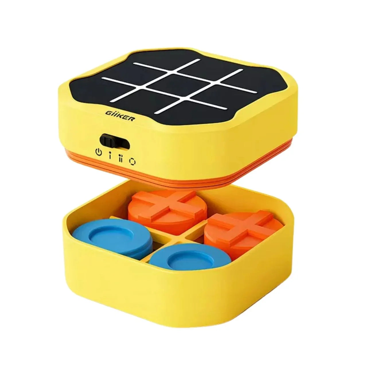 Tic Tac Toe Bolt Amarillo – Juego electrónico 3 en Raya, con luz y sonidos

Edad recomendada: A partir de 5 años
Medidas aproximadas: Formato bolsillo
Incluye: 1 dispositivo electrónico + fichas físicas + tablero interior
Funciona con: 2 pilas AA (no incluidas)