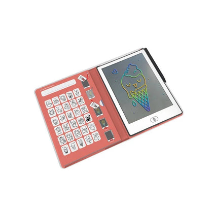 Kidydraw Mini Pizarra Mágica LCD 8.2" Kawaii | Tableta de Dibujo y Calco Kidywolf Portátil

Tableta Mágica LCD 8.2": Pantalla negra de trazos multicolor ideal para dibujar, escribir y practicar letras/números.

30 Diseños Kawaii para Calcar: Incluye 15 tarjetas reversibles con dibujos adorables que se deslizan para trazar fácilmente.

Diseño Portátil Kidywolf: Compacta, sin luces sobreestimulantes y perfecta para inspirarse y crear en viajes (funciona con pilas CR2025 incluidas).