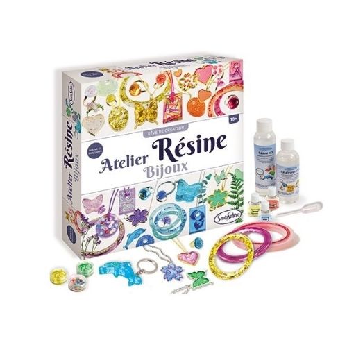 aller de Resina Joyería Sentosphere! Este set de manualidades ofrece todo lo necesario para crear joyas únicas llenas de color y estilo. Con solo mezclar la resina y añadir los colores y detalles que más te gusten, podrás diseñar pulseras, anillos, collares e incluso llaveros, ¡todo hecho por ti!