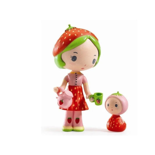 Tinyly Berry &amp; Lila
🌸 Una encantadora muñequita con su inseparable mascota, perfecta para imaginar, jugar y coleccionar.

Tinyly Berry &amp; Lila forma parte de la delicada colección Tinyly de Djeco. Diseñada por Virginie Brachet, esta figura combina ternura, detalle y fantasía, invitando a los peques a crear historias llenas de magia y amistad.