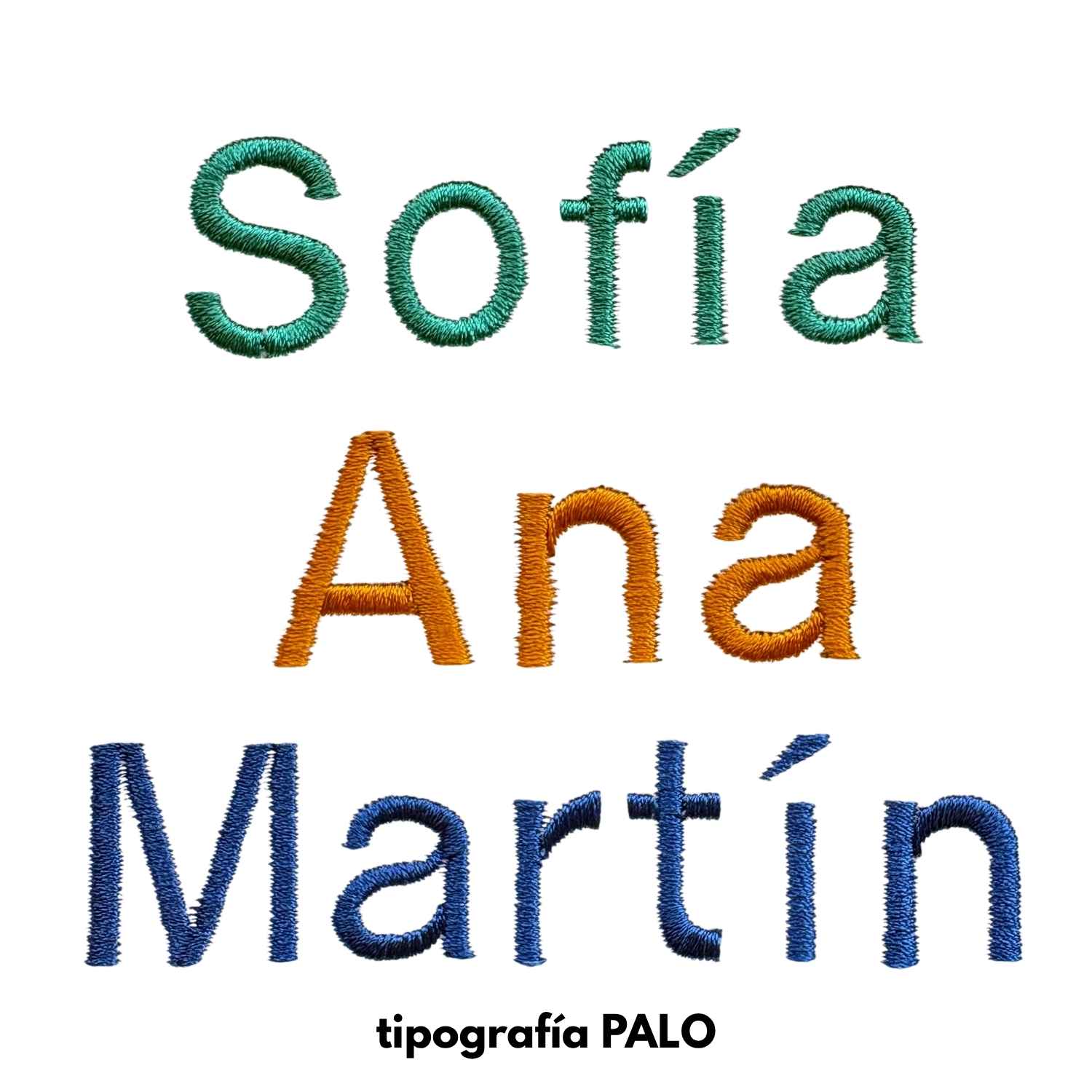 tipografias tipo palo colores coleccion pandas in SPACE