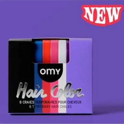 tizas para cabello son de alta calidad y completamente no tóxicas. Formuladas con ingredientes seguros y aprobados, no dañarán tu cabello ni tu piel, permitiéndote cambiar de look con total confianza.