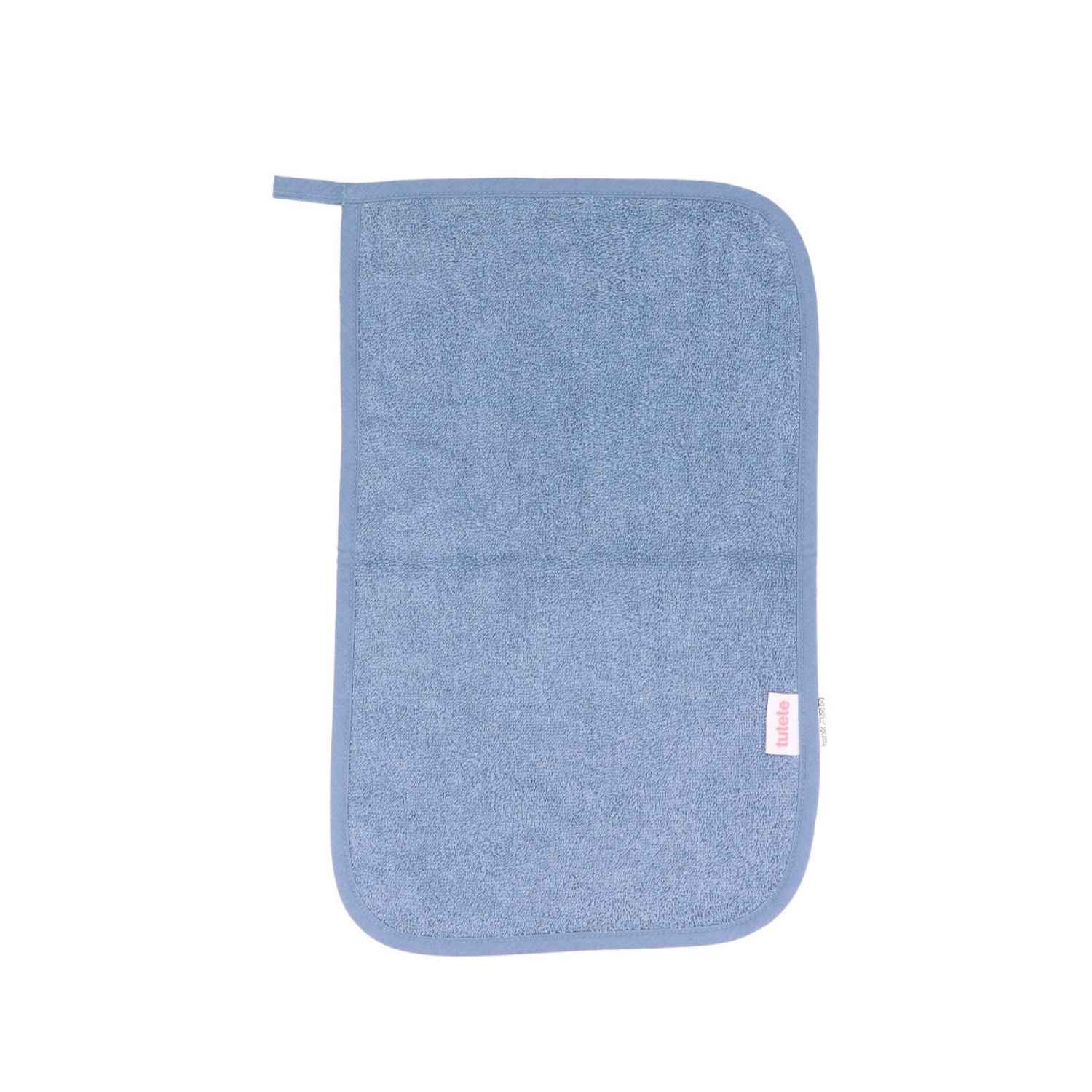 Toalla de guardería personalizable Marine Tutete (100% algodón de rizo). Súper absorbente, con cinta para colgar y opción de bordar el nombre. ¡Ideal para el cole!