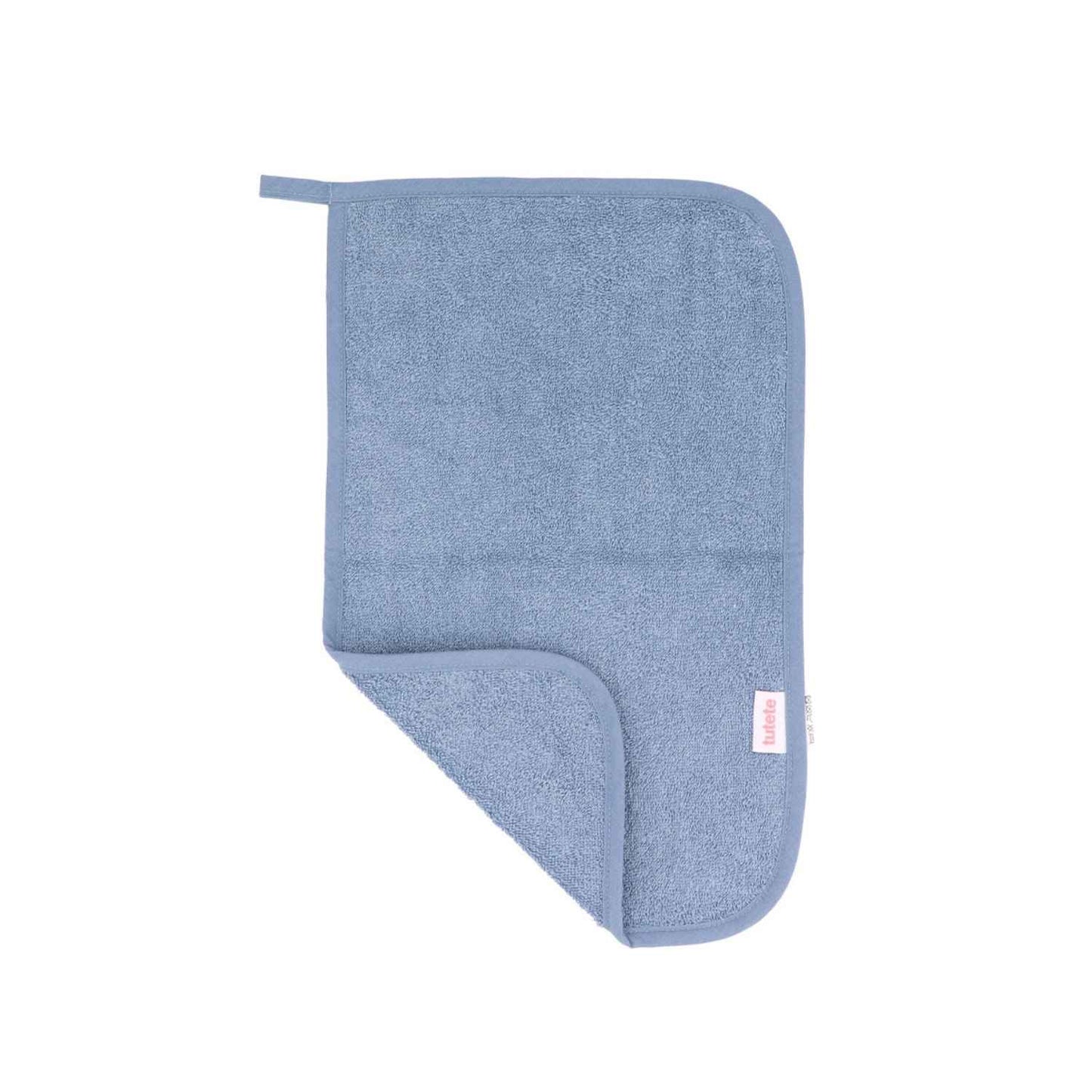 Toalla de guardería personalizable Marine Tutete (100% algodón de rizo). Súper absorbente, con cinta para colgar y opción de bordar el nombre. ¡Ideal para el cole!