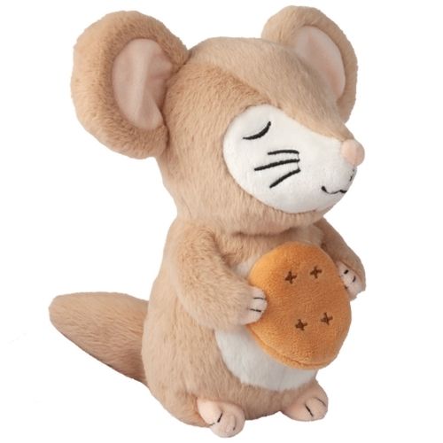  Óscar, el tierno peluche lirón, ¡el compañero perfecto para que tu peque se relaje y se sienta seguro! "Todos a Dormir con Óscar" de FABA es un adorable peluche que incluye un Disco Sonoro con ocho dulces historias en forma de rima, ideales para la hora de acostarse. 